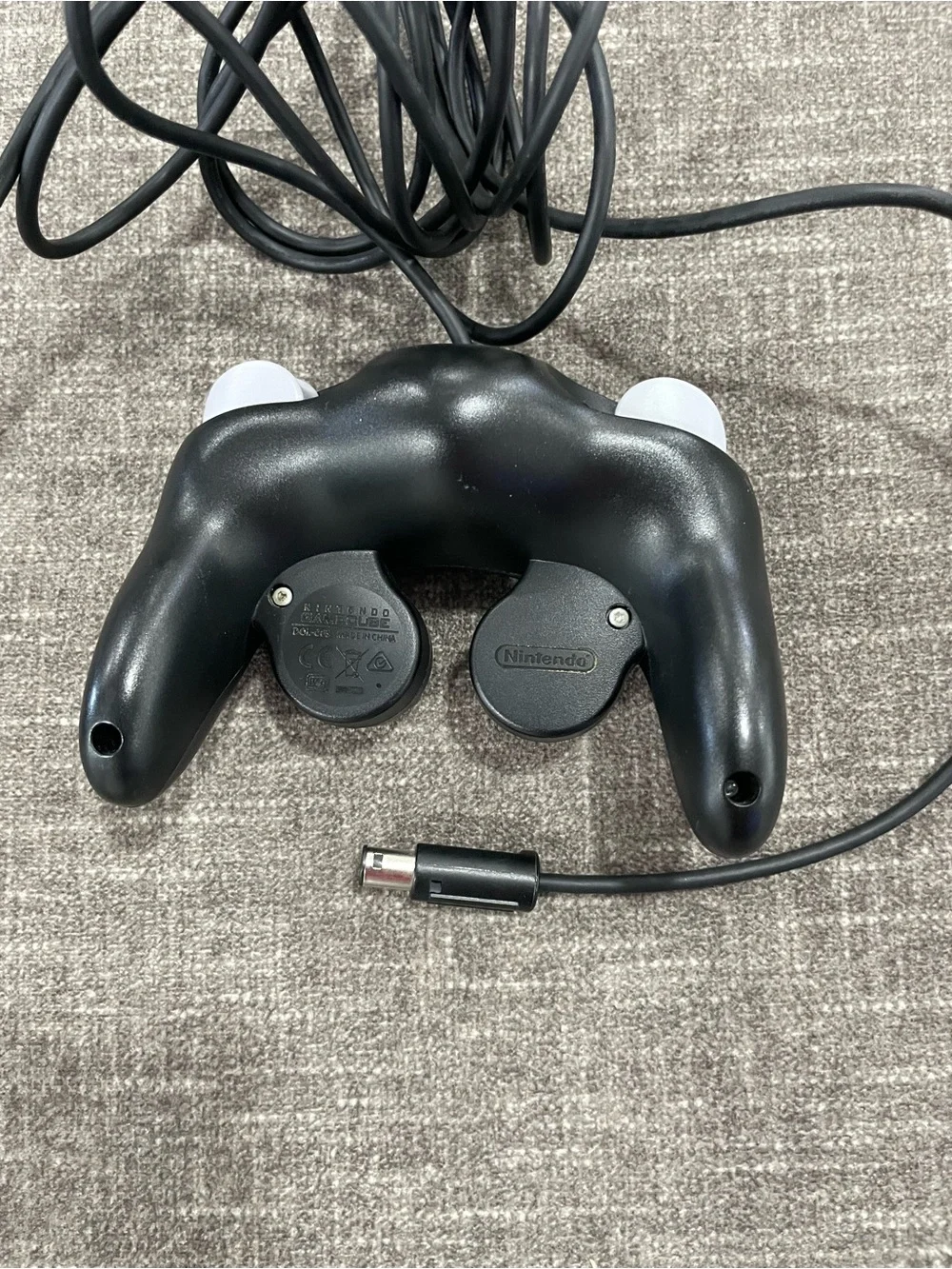 Nintendo Black Wired GameCube Controller - Super Smash Bros. Edition